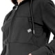 thumbnail image 4 of Sudadera Para Mujer Crop Con Capucha Y Cierre Quarry Color Negro, 4 of 4