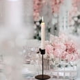 thumbnail image 3 of simhoa Candle Holder for Pillar Candles Candle Stand Iron Stable Base Table Centerpiece Black S, 3 of 8