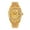 Gold（S）, variant on 【START】Men's Watch Swiss Fully Automatic Mechanical Movement Waterproof Date Week Function Metal Watch Butterfly Buckle Strap Golden Watch