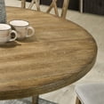 thumbnail image 6 of Roundhill Furniture Havre Pedestal Base Round Dining Table, 6 of 7