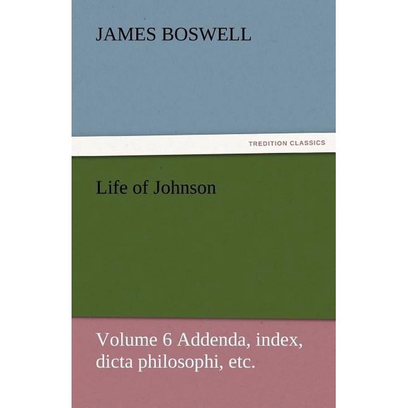 Life of Johnson, (Paperback)