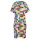 thumbnail image 4 of Pant-vestido de noche para mujer ropa holgada con bolsillos patrón de paleta de colores, 4 of 6