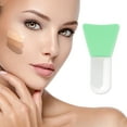 thumbnail image 2 of Unique Bargains 1 Pc Lightweight Small Flat Facial Mask Brush Green, 2 of 5