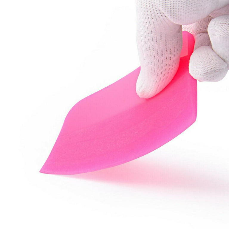 Pink PPF Squeegee for Car Paint Protection Film Install Silicone Spatula  Window Tint Cleaning Tool Water Wiper Auto Accessories - AliExpress