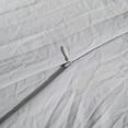 thumbnail image 2 of Sweet Home Collection Premium Quality Washed Crinkled Duvet Cover King Silver, 2 of 6