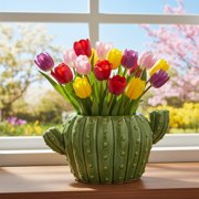 Streamline Imagined Cactus Planter