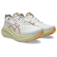 thumbnail image 3 of Zapatilla para correr ASICS Gel-Nimbus 27 para hombre Blanca/Beige - 12.5 US, 3 of 9