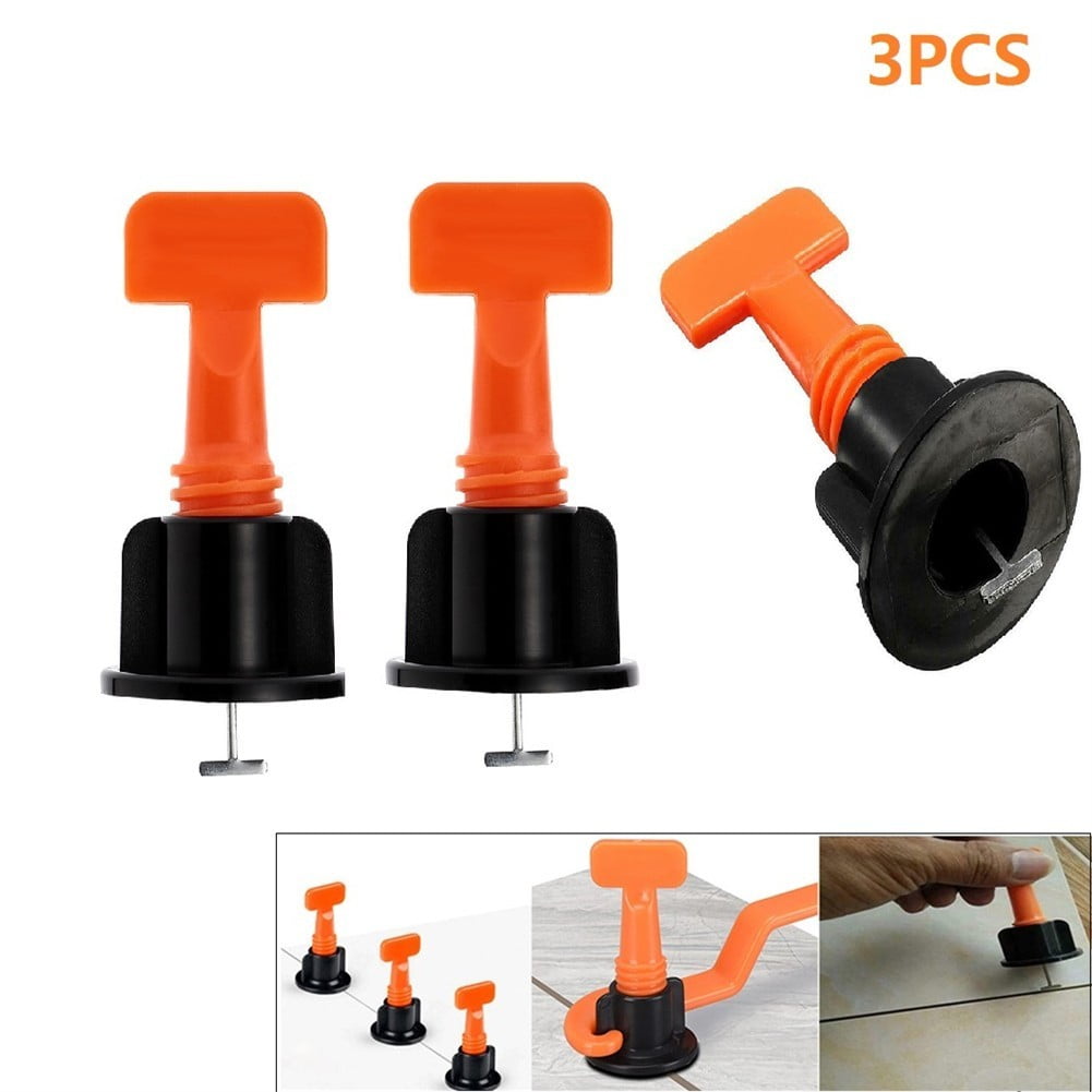 3pcs Level Wedges Tile Spacers For Flooring Wall Tile Leveling