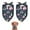 Dark Blue Princess, variant on Dog Bandana 2 Pack,Dark Blue Princess Castle Night Pattern Bandanas for Dogs,Cat Bandana,Small/ Large Dog Bandana 2 Size,Dog Bandanas