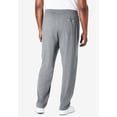 thumbnail image 3 of KingSize Men's Big & Tall Lightweight Jersey Open-Bottom Sweatpants, 3 of 5