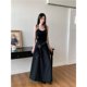 thumbnail image 4 of Conjunto de dos piezas con falda de herramientas negra y tirantes pequeños de estilo dulce y picante, 4 of 5