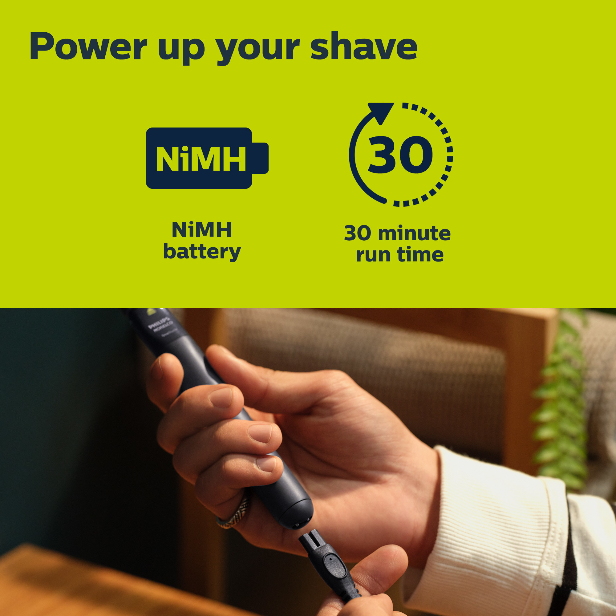 Philips Norelco OneBlade Original Face Shaver & Trimmer photo 7