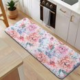 thumbnail image 5 of Pioneer Flower Floral Print Pattern Kitchen Rug Mat,Kitchen Runner Rugs Non Skid Washable,Decorative Kitchen Floor Mats for Kitchen,Sink,Laundry,17"x47.2", 5 of 7
