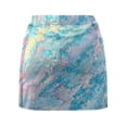 thumbnail image 7 of Wxolcjlv Womens Gradient Skort High Waist Built‑In Shorts Active Outdoor Sport Bottoms, 7 of 7