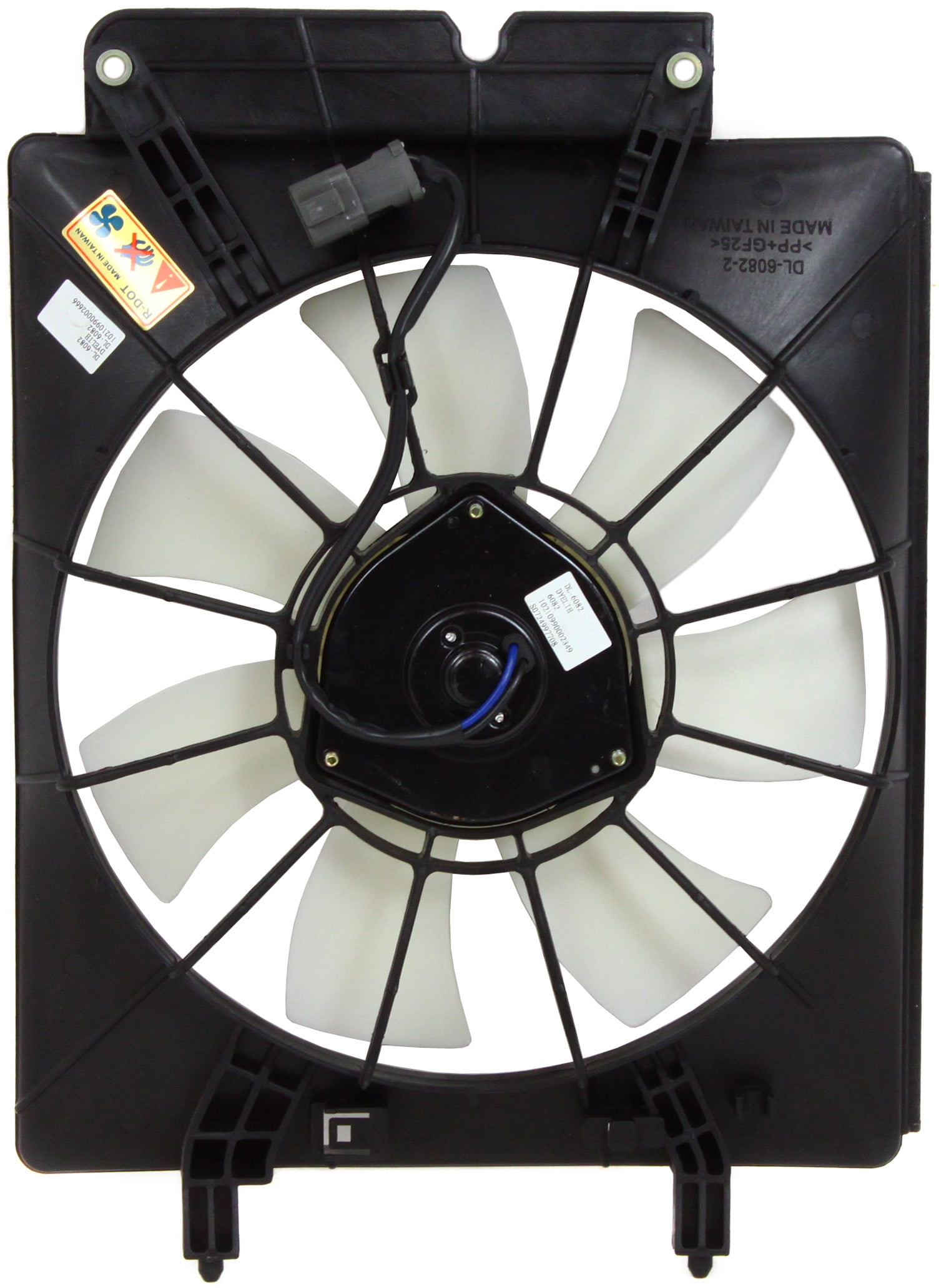 2002-2006 FIT Honda CRV Element AC Condenser Radiator Cooling Fan Assembly Black