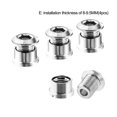 thumbnail image 3 of Greeniant Tornillo de aleación para bicicletas de 4 piezas, tornillos universales para fijación de bicicletas, tornillos de rueda de cadena, piezas de Ciclismo Tipo 17 Greeniant OD025072-17, 3 of 6