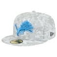 thumbnail image 3 of Men's New Era  White Detroit Lions 2025 Salute to Service Fan Pack 59FIFTY Fitted Hat, 3 of 5