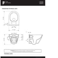 thumbnail image 5 of Fine Fixtures Supreme Wall hung toilet bowl 20", 5 of 5