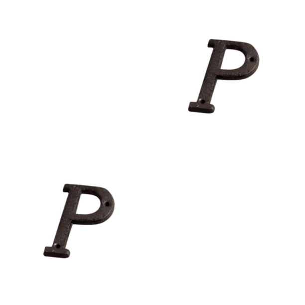 Inteprter Letras de Metal para puertas, decoración eficaz para el hogar, placa de número de casa de Metal confiable y duradera Type2 NO2