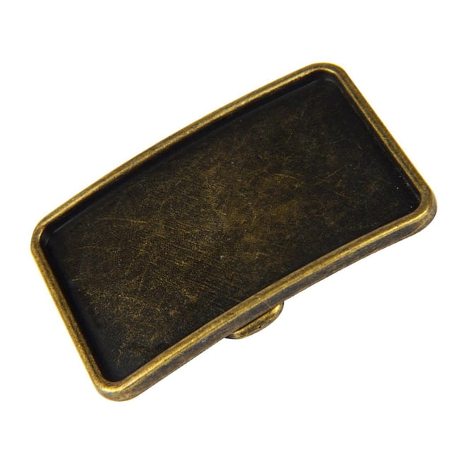 Native Western Vintage Hebillas de Cinturón en Blanco DIectángulo Hebillas de Cinturón Adornos de Vaquero Casuales Joyería para Hombre Soledad Hebillas de correa de vaquero