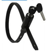 Urban August Multi-Purpose Keyed Adjustable Zip Lock for Fridges, Cabinets & Doors