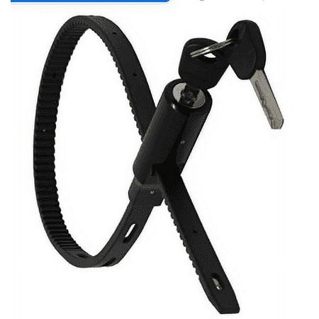 Urban August Multi-Purpose Keyed Adjustable Zip Lock for Fridges, Cabinets & Doors
