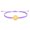 Gemini, variant on Men Women 12 Zodiac Round Disc Pendant Woven Bracelet Astrology Symbol Charm Lucky Wristband Colorful Braided Wrist Jewelry Virgo
