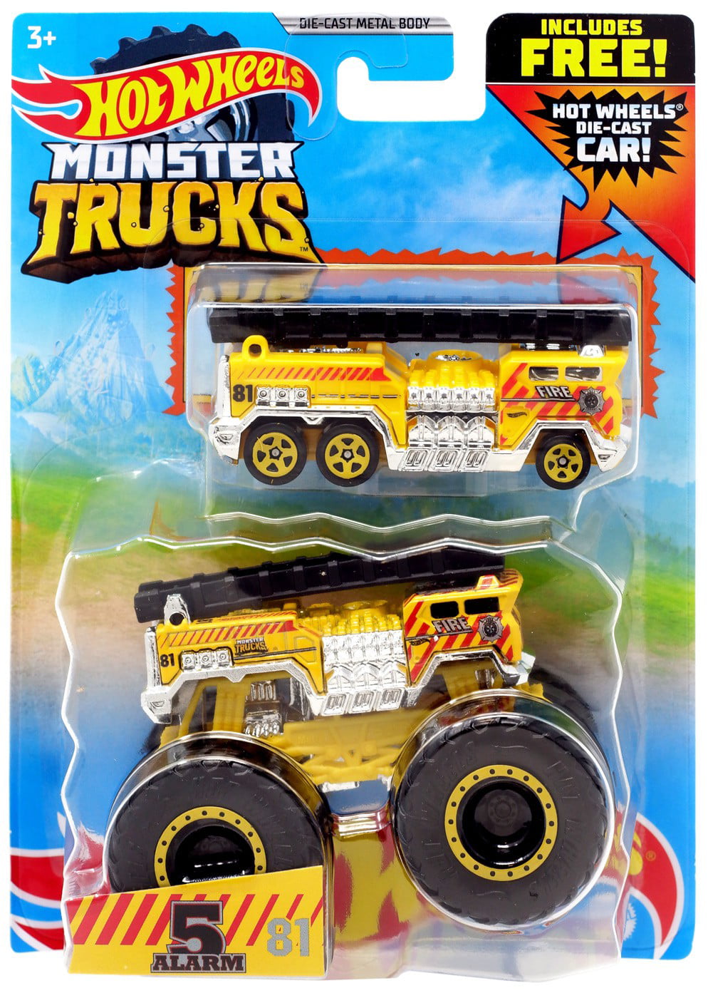 Hot Wheels Orange Black Wheel Loader 1:64 Scale Diecast Toy Model Mattel 