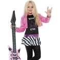 thumbnail image 5 of Smiffys 36334M Black Rockstar Glam Costume with Top & Jacket - Medium, 5 of 7