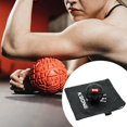 thumbnail image 3 of Muscle Max Bola de masaje Stress Tune up Herramienta de masaje de tejido para alivio de puntos 8cm negro Zulema bola de masaje, 3 of 8