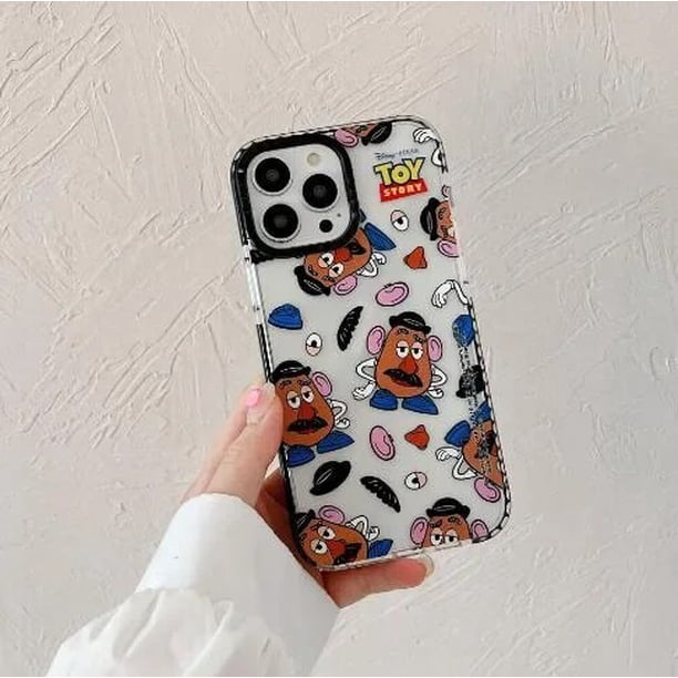 Funda de teléfono de Disney Toy Story, Woody, Buzz Lightyear, anticaída, suave, para iPhone 14, 13, 12, 11 Pro Max, XR, XS MAX, X, pareja, novedad de 2023