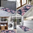 thumbnail image 2 of Pioneer Flower Floral Print Pattern Kitchen Rug Mat,Kitchen Runner Rugs Non Skid Washable,Decorative Kitchen Floor Mats for Kitchen,Sink,Laundry,17"X47", 2 of 5