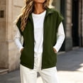 thumbnail image 2 of Zip Up Vest for Women Casual Spring And Winter Layering Piece Sweatshirt Jacket with Pocket Outfit Travel, 2 of 8
