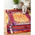 thumbnail image 2 of Unique Loom Abstract Modern Area Rugs, Multi-color, 2 of 7