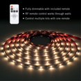 thumbnail image 3 of Armacost Lighting 421502 Ribbon Flex Home Kit de luces LED de cinta, 16 pies, CA regulable (3000 K) 300 luces LED, 3 of 5