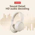 thumbnail image 4 of Auriculares Inalámbricos Bluetooth Lenovo Para Juegos Th20 Color Beige, 4 of 8