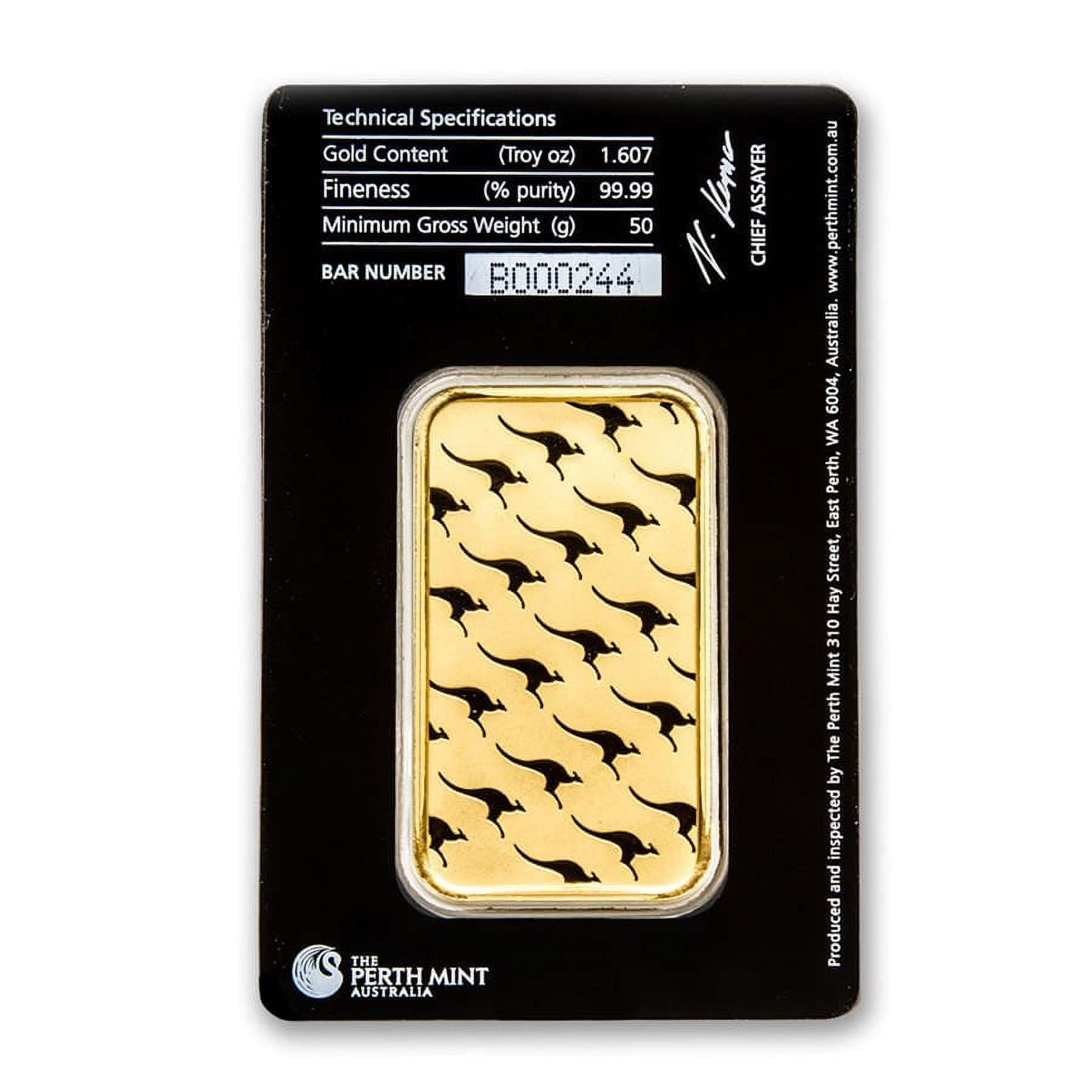 50 gram Gold Bar - (In Assay)