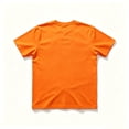 thumbnail image 5 of Mens Halloween Jack O'Lantern Pumpkin Face Print Crew Neck Short Sleeve T-Shirt, Soft Casual Holiday Graphic Tee for Halloween Party Daily Outdoor Wear(Orange,S), 5 of 5