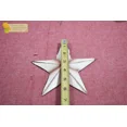 thumbnail image 2 of Hanging Tin White Star Figurine Home Decor 7", 2 of 4