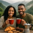 thumbnail image 3 of OH HEY BRANDS Jamaican Blue Mountain Whole Bean Coffee, 12 oz, Medium Roast, 100% Certified, Silky Chocolate & Citrus  Notes, 3 of 6
