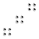 thumbnail image 3 of Moldes para pasteles Cateissary Surtido de 4 piezas Acero inoxidable, 3 of 6