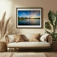 thumbnail image 3 of Grenadier Sunset - Toronto Ontario Canada Photography Black Framed Wall Art Print 12 x 18 inches, 3 of 4