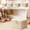 L, variant on KOYPTL Lockable Storage Bins with Zipper Cube Organizer Basket with Lid Collapsible Stackable Closet Boxes for Home and Bedroom Clothes Container 1 Pack Beige 4 Size Toy Bag Storage Bins Case