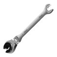 thumbnail image 3 of Ratcheting Wrench, Ratcheting Open End Wrench for Nuts, Double Open end Ratcheting Wrench Plum Bayonet Quick Ratchet Wrench for Tube Hose Oil Pipe Repairment, 3 of 9