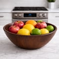 thumbnail image 2 of Woodard & Charles 3 Piece Wood Salad Bowl and Server Set - 12 Inch, 2 of 6