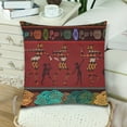 thumbnail image 3 of MKHERT African Dance Throw Pillowcase Pillow Cover Cushion Couver 18x18 inch, Set of 2, 3 of 3
