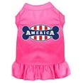 thumbnail image 1 of Bonely In America Screen Print Dress Bright Pink Xxl (18), 1 of 1