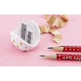 thumbnail image 2 of Owl-Shaped Double Hole Pencil Sharpener 4-Pack - Plastic Blade Sharpener for Precise Lead Lengths, 2 of 5