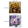 thumbnail image 6 of Flower Diamond Arts Kits for Adults, Flowers Diamond Paint-ing Kits, DIY Floral Gem Art DIY Crafts Kits for Home Wall Decor Gifts, 6 of 8
