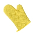 thumbnail image 2 of HEVIRGO Coton Mitaine Résistant à la Chaleur Protecteur Cuisine Porte-Pot Gant, Jaune, 2 of 8
